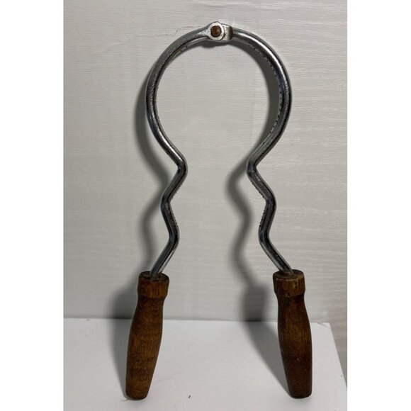 Vintage Metal & Wood Jar Opener Tool - Picture 2 of 3